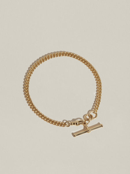 Victorian T-Bar Bracelet (Curb) | J.Hannah Jewelry