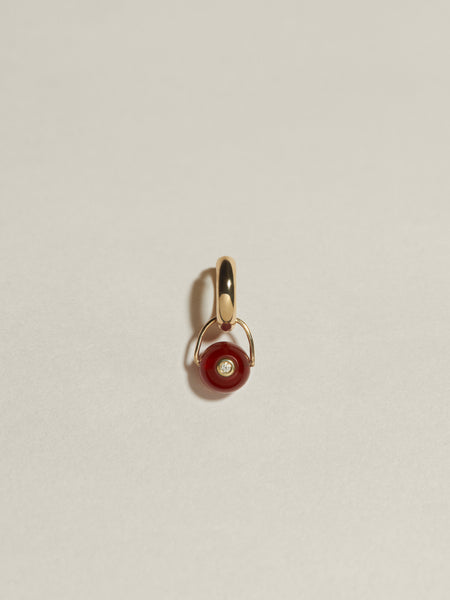 The Gem Drop Earring (Carnelian) | J.Hannah Jewelry