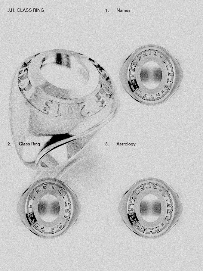 Intaglio Class Ring (personalized)