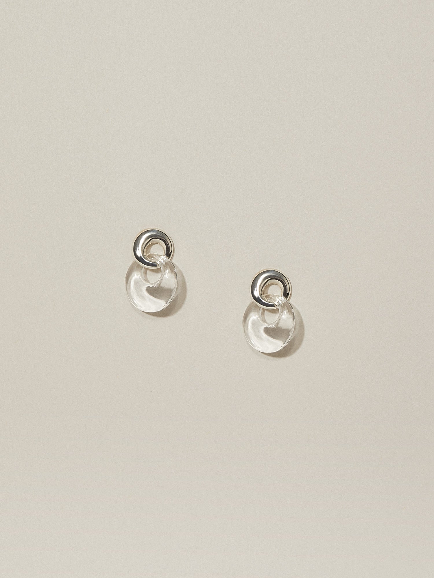 Duet Earrings (Quartz) | J.Hannah Jewelry