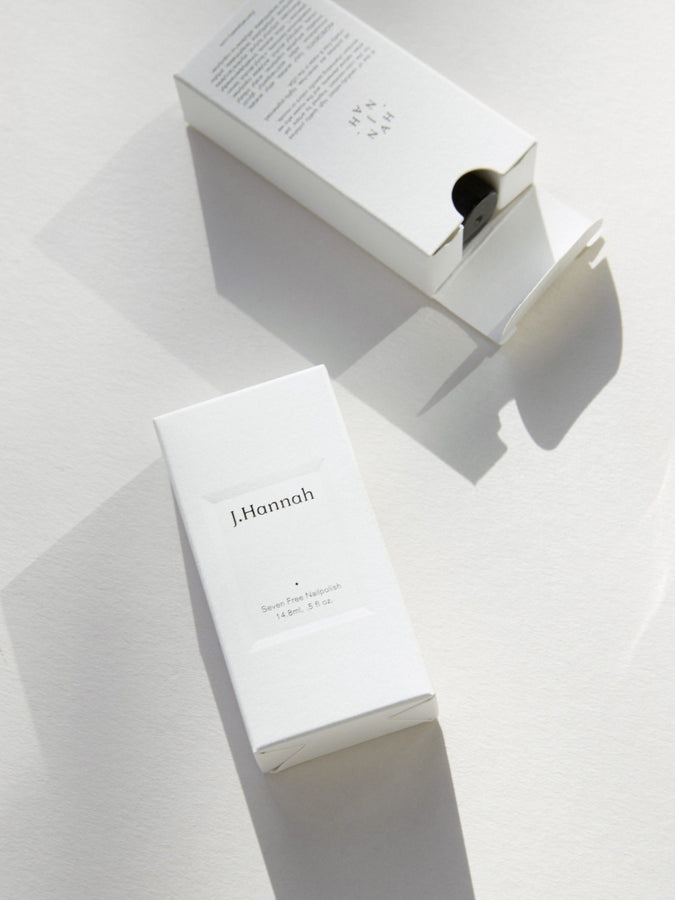 J. Hannah Nail Polish Packaging